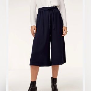 Aritzia Babaton Luiz Culottes - Navy XS